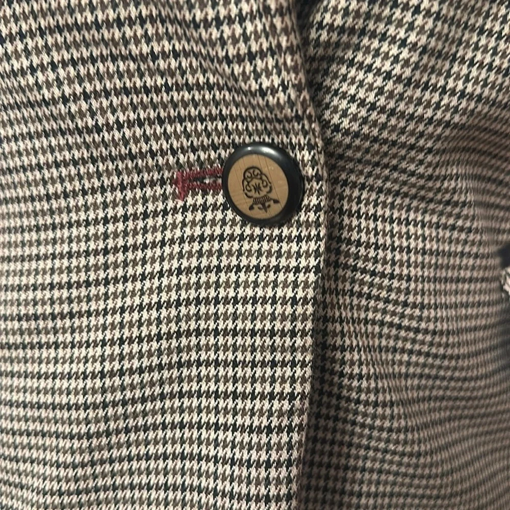 Classic Houndstooth Blazer - Picture 2 of 12